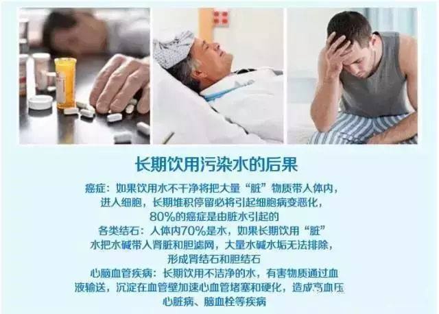 长期饮用污染水后果 长期饮用污染水后果
